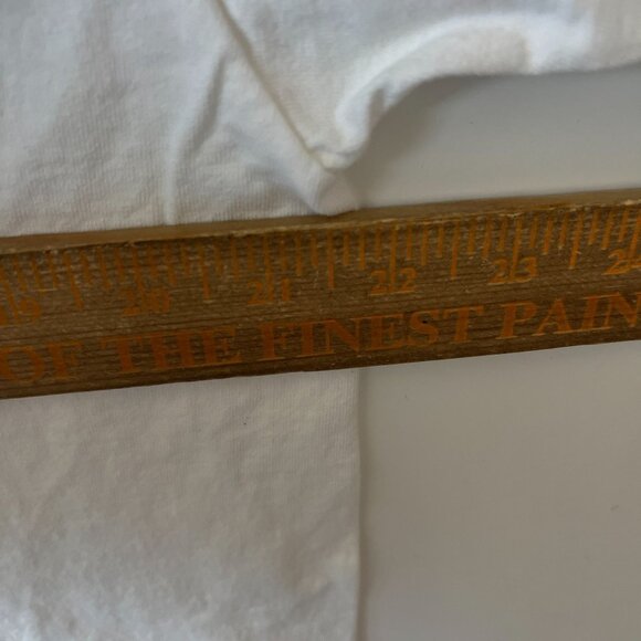 2003 Vintage Y2K Cinco Rancho Mexico T Shirt White Large L Summer Mexican Solid - Picture 9 of 16